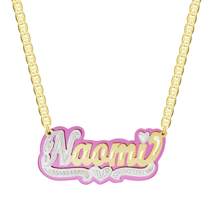 REFLECT NAME NECKLACE