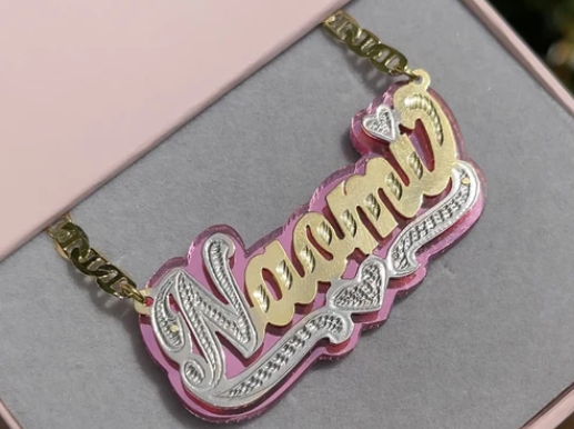REFLECT NAME NECKLACE