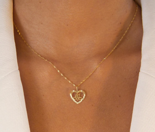 "I heart you" Necklace