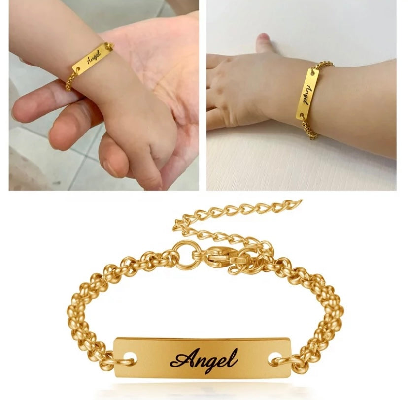 Kids Engraved bracelet