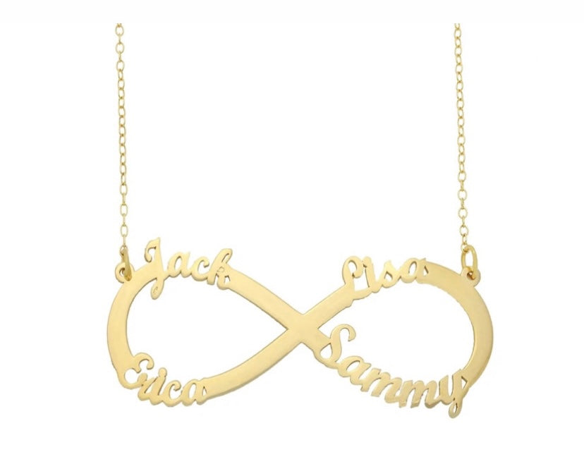 Infiniti nameplate necklace