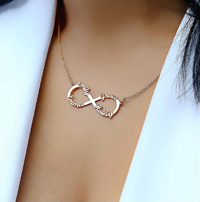 Infiniti nameplate necklace