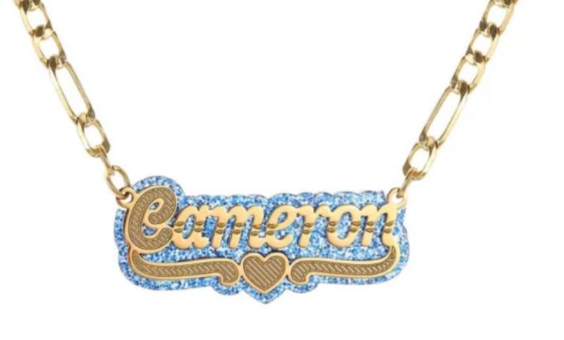 Glitter Name Necklace (kids)