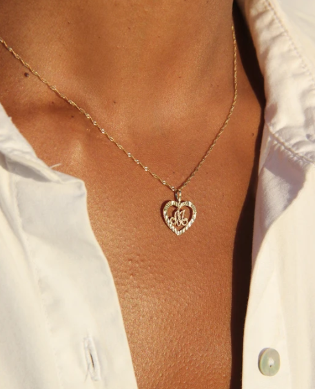 "I heart you" Necklace